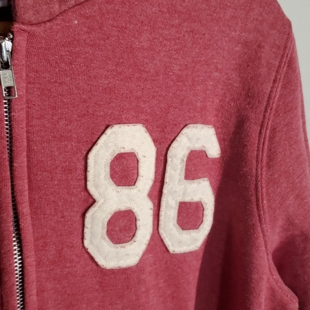 Old‎ Navy hoodie girl's size xxl sweat jacket soft inside muted burgundy